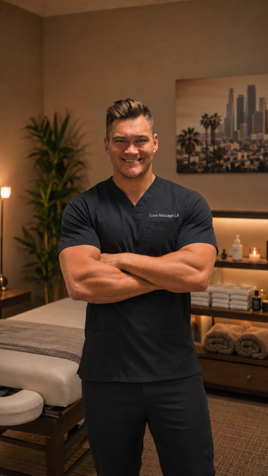 Max, professional massage therapist in Los Angeles